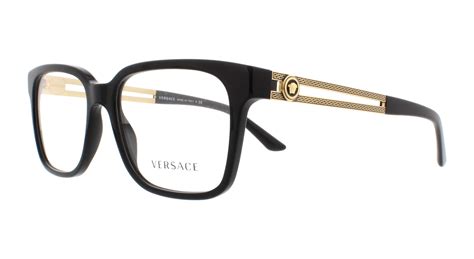 Versace VE3218 Black Eyeglasses .